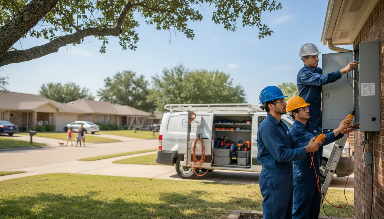 Certified electrician providing emergency electrical services in Union Grove, AL